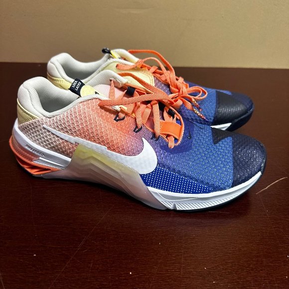 Nike Mens Multicolor Metcon 7 AMP DM0259-900 Lightweight Sneaker Shoes Size 7.5